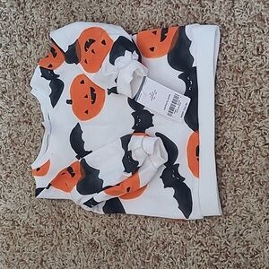 Halloween Long-Sleeve Top Jack-o-lantern